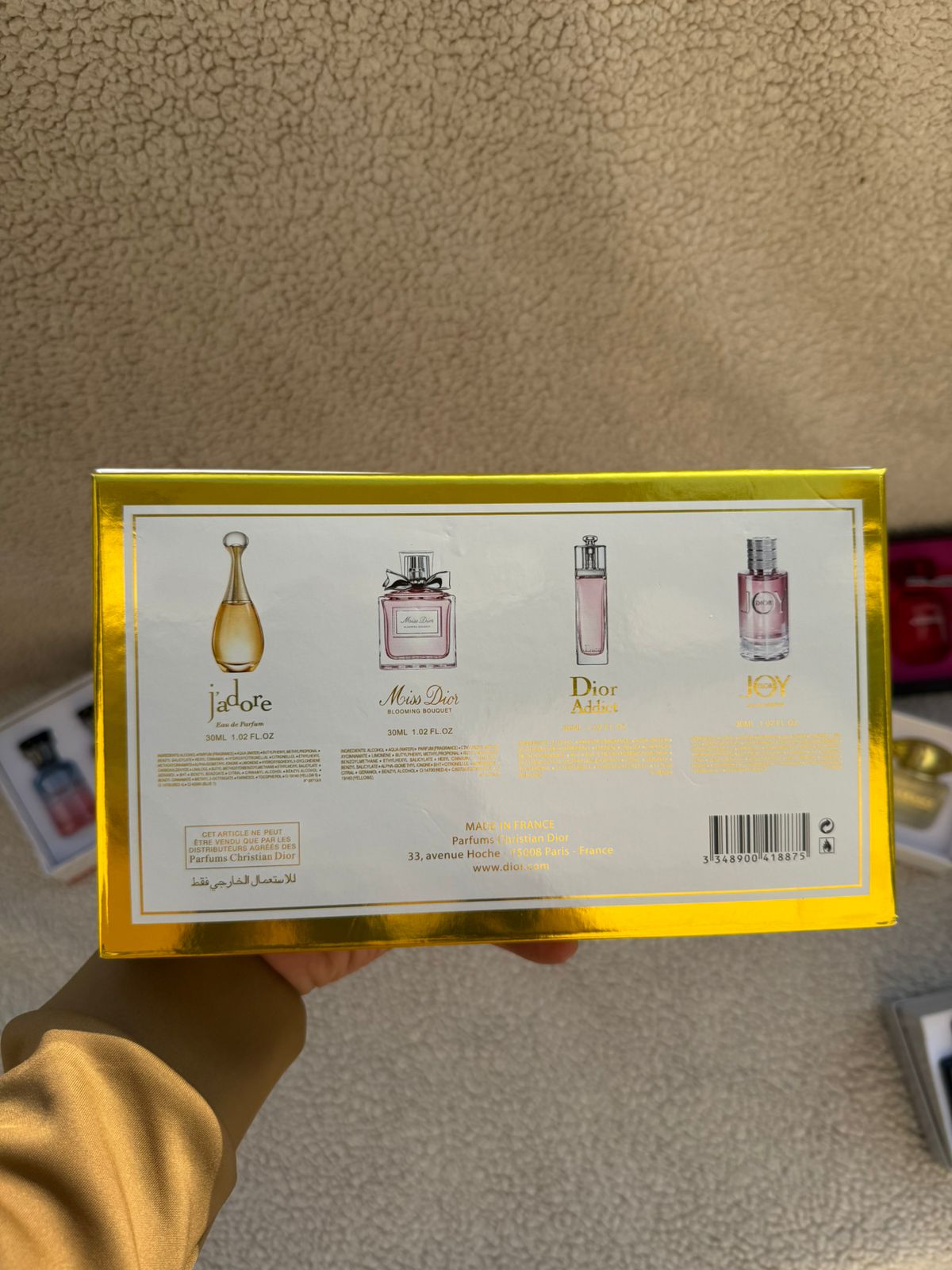 Dior perfume Gift Set