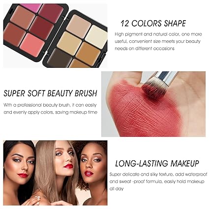Carla Secret Concealer & Blush Professional Makeup