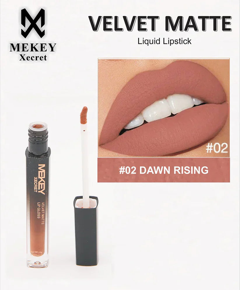 Mekey Xecret Velvet Matte Lip Gloss