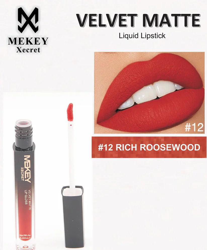 Mekey Xecret Velvet Matte Lip Gloss