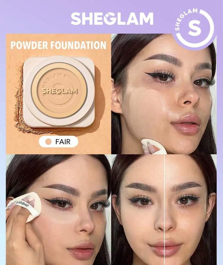 Sheglam Skin-Focus High Coverage Powder Foundation