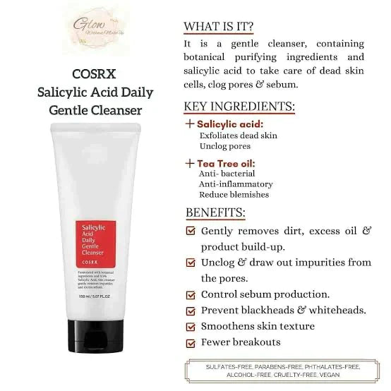 COSRX SALICYLIC CLEAR SKIN DAILY WASH