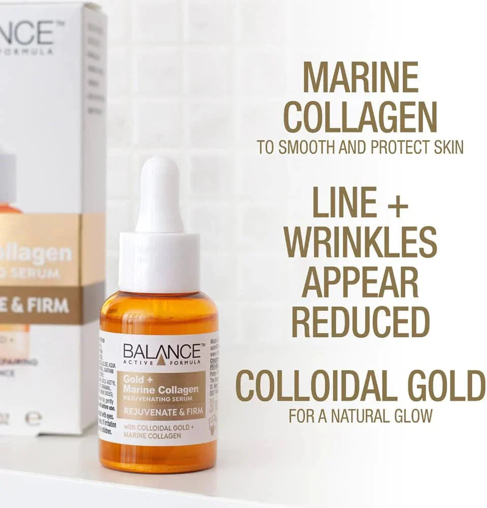 Balance Active Formula Gold and Marine Collagen Rejuvenating Serum (30 ML)