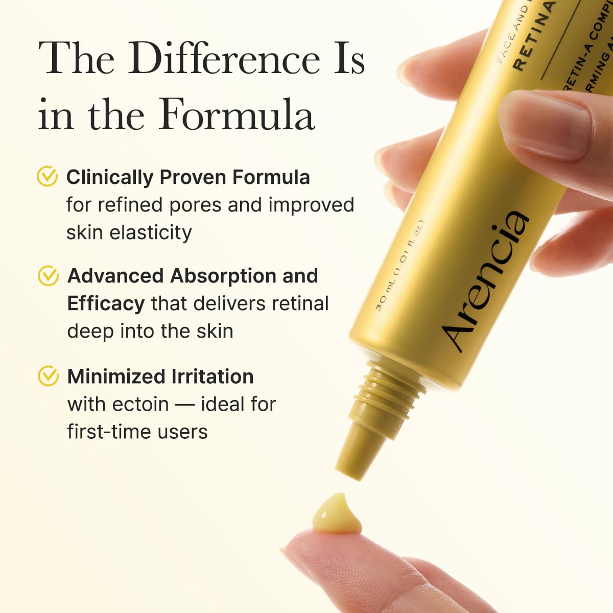 Arencia Retinal Booster Shot Face & Eye Moisturizer