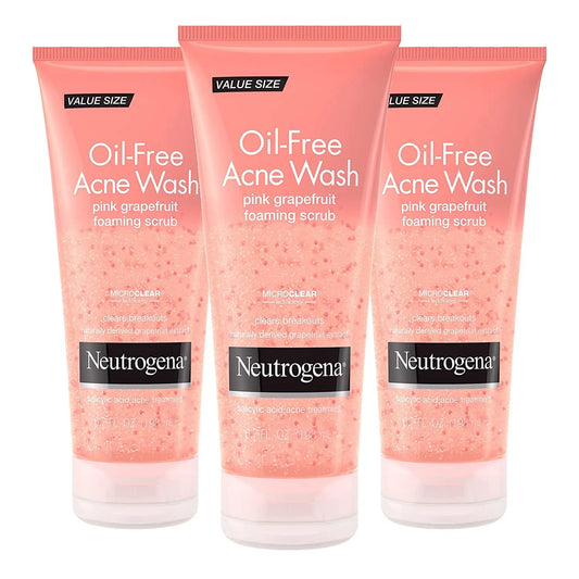 Neutrogena Oil-Free Acne Wash Pink Grapefruit Foaming