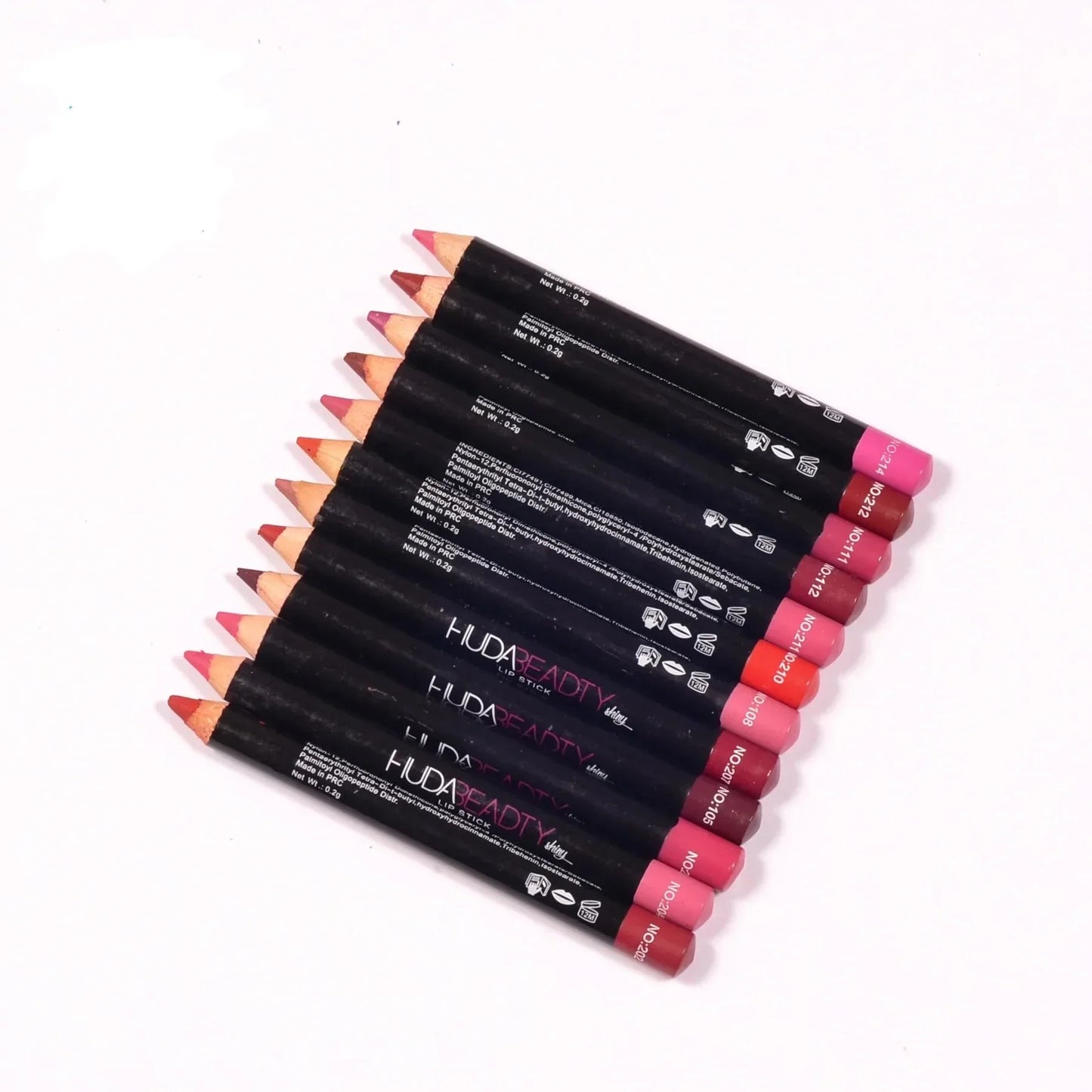 Huda beauty jumbo lipstick pencils pack of 12