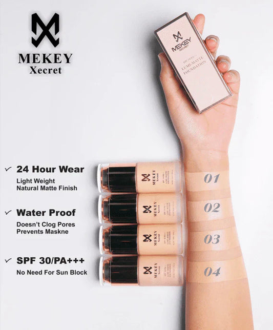 Mekeyxecret Lumi Matte Foundation