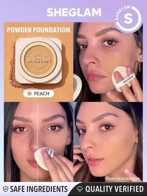 Sheglam Skin-Focus High Coverage Powder Foundation