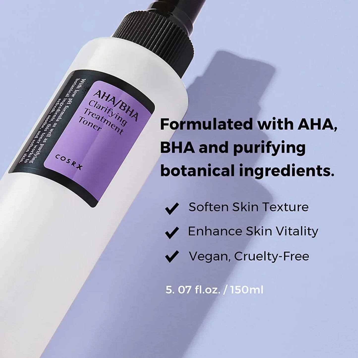 COSRX AHA BHA CLARIFYING TREATMENT TONER 150ML