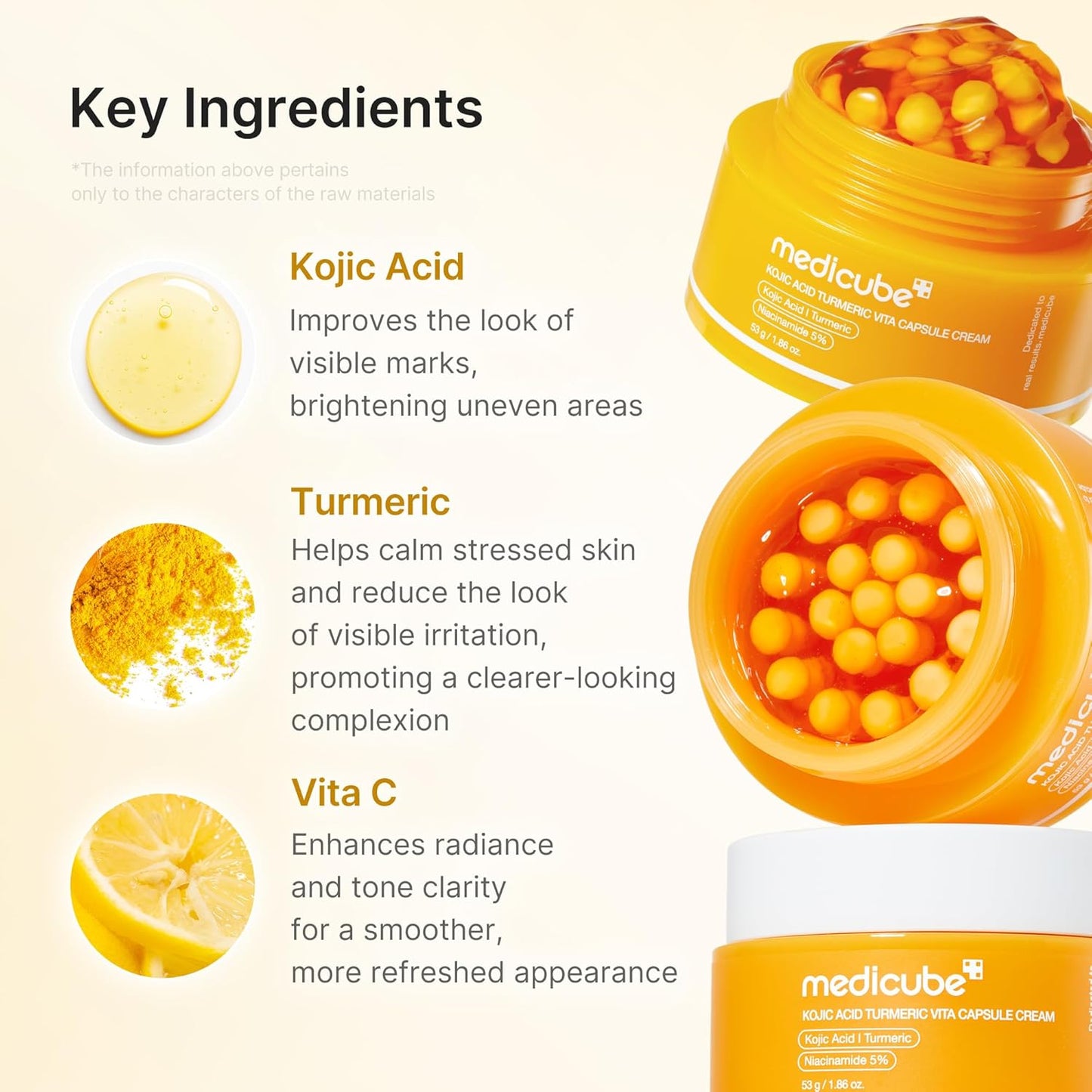Medicube Kojic Acid & Turmeric Capsule Cream 53g