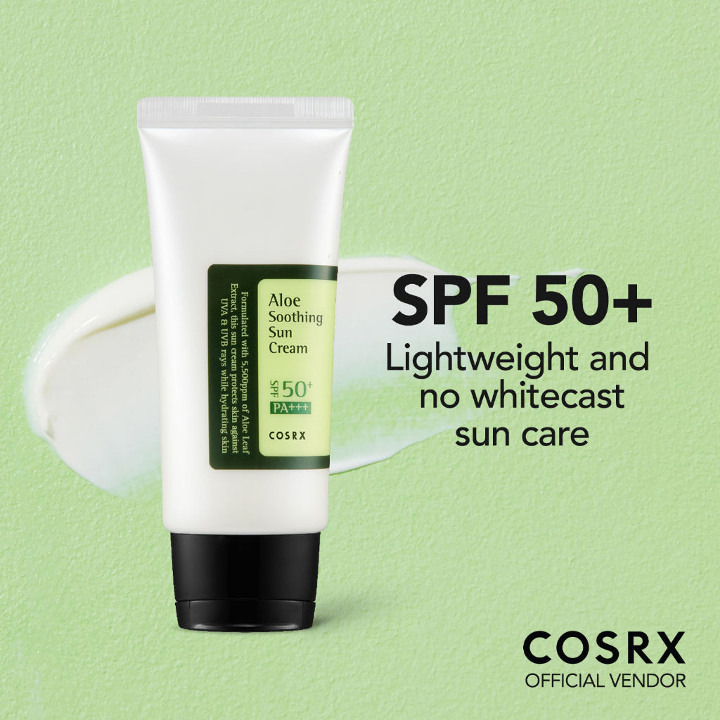 COSRX ALOE SMOOTHING SUN CREAM 50 SPF